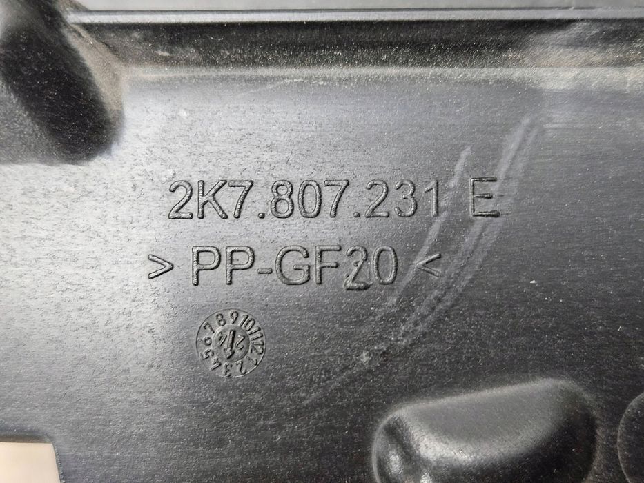 grill przedni przód volkswagen caddy 2k7807231e