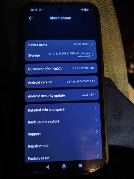 Poco F8 pro 12/512gb Snapdragon elite