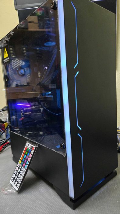 Pc Gaming RGB I5 14400F 16Gb  RTX 3060 Ti Asus Nvme 1Tb 550w LianLi