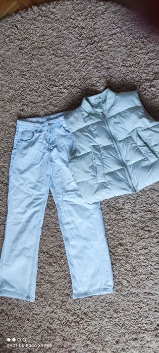 Zara джинси, жилетка, безрукавка в ідеалі, 152 ріст