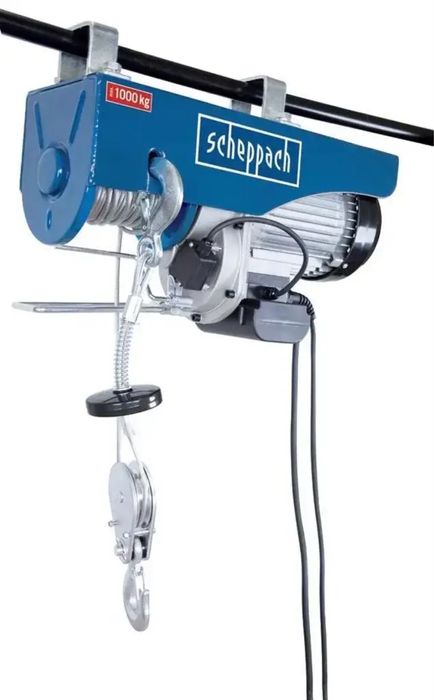 Электрическая таль стационарная Scheppach HRS1000 | Германия!!!