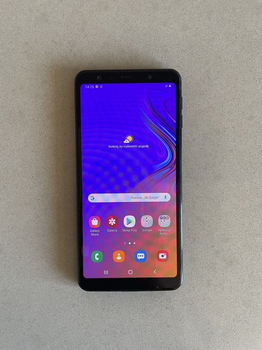 Samsung Galaxy A7 (2018) | 64 GB | Granatowy (navy)