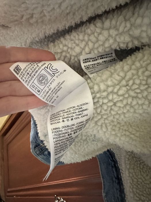 Куртка чоловіча джинсова Levi strauss &co