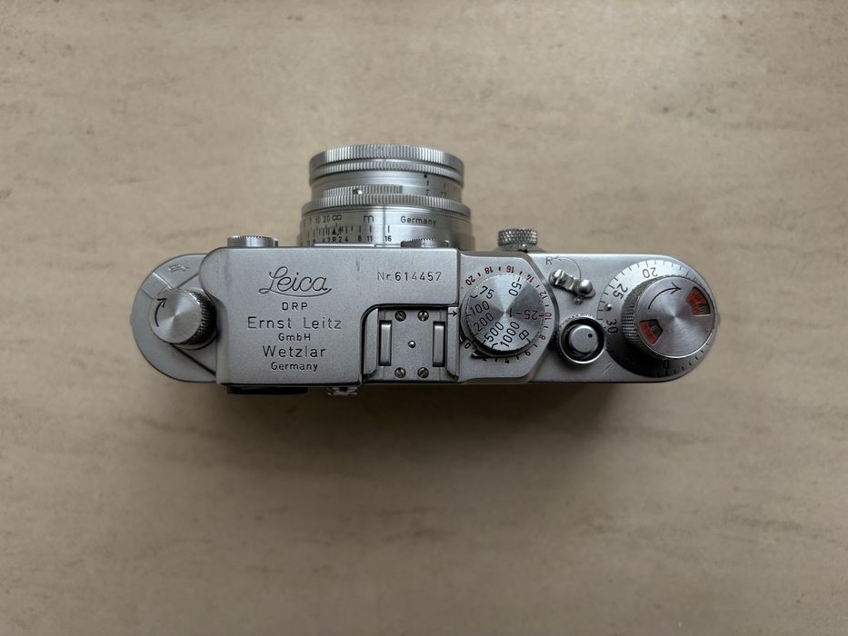 Leica IIIf Red Dial c/ Summitar 5cm f2