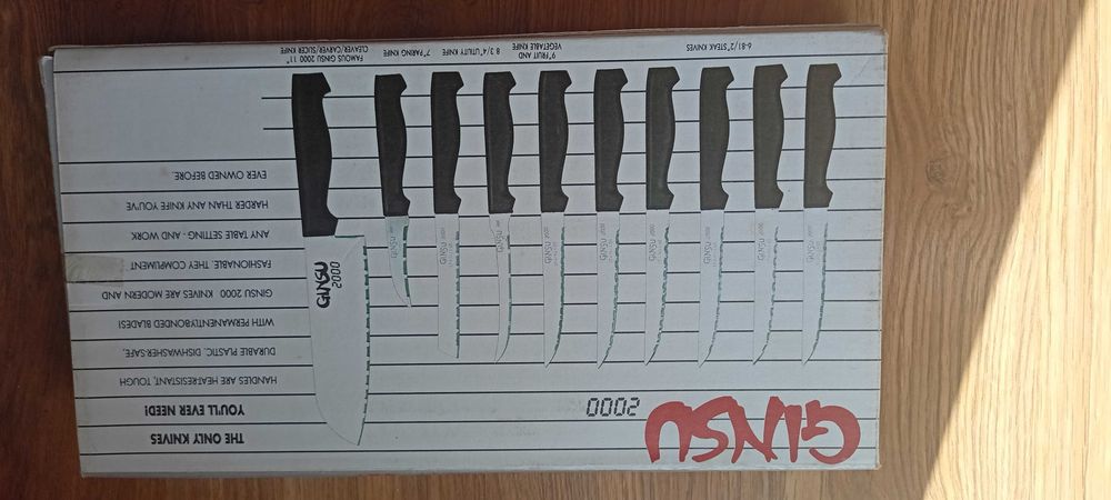 Komplet noży kuchennych 10 szt.