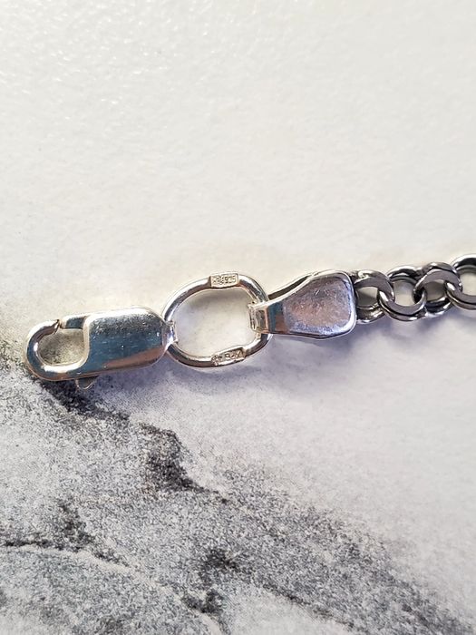 Цепочки бисмарк 925 проба 4-4.5 мм