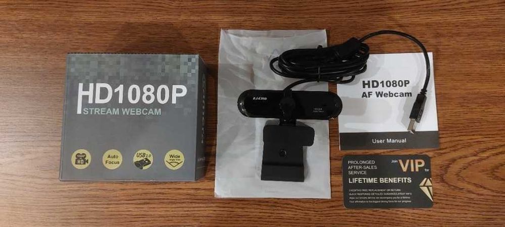 Kamera internetowa Zacro, HD 1080, USB