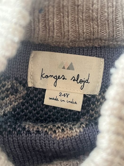 Wełniany półgolf komin Konges Skojd 2-4 merino