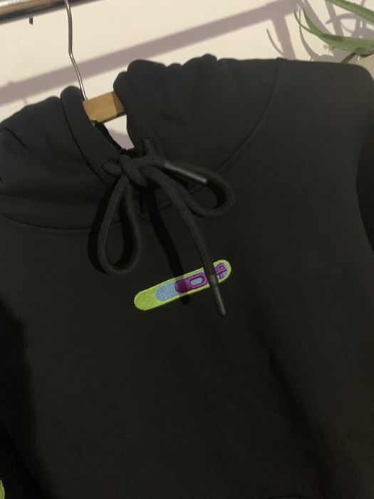 Худі, Off White Weed Arrows Print Hoodie, чоловіче