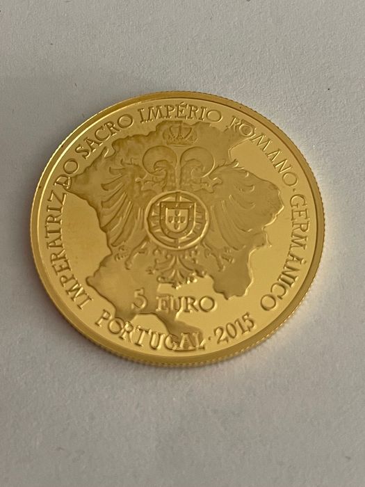 Moedas 5€ ouro proof - várias