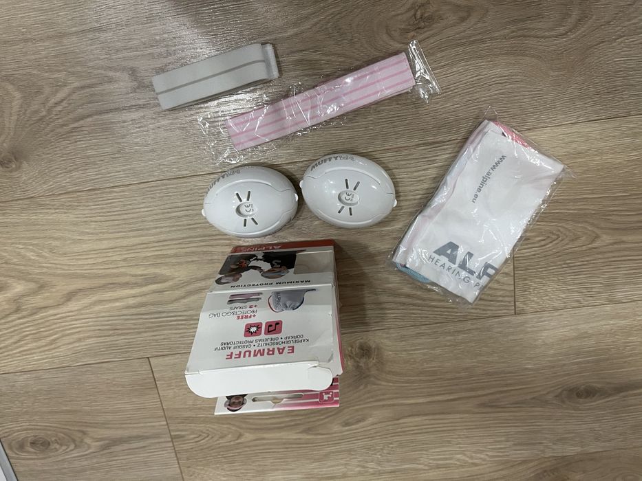 Ochronniki słuchu słuchawki dla niemowląt Alpine Muffy Baby