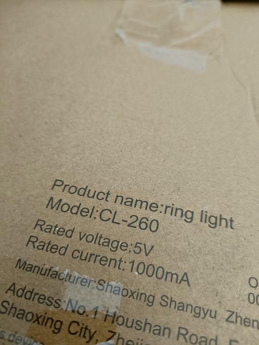 Vendo Ring light Novo