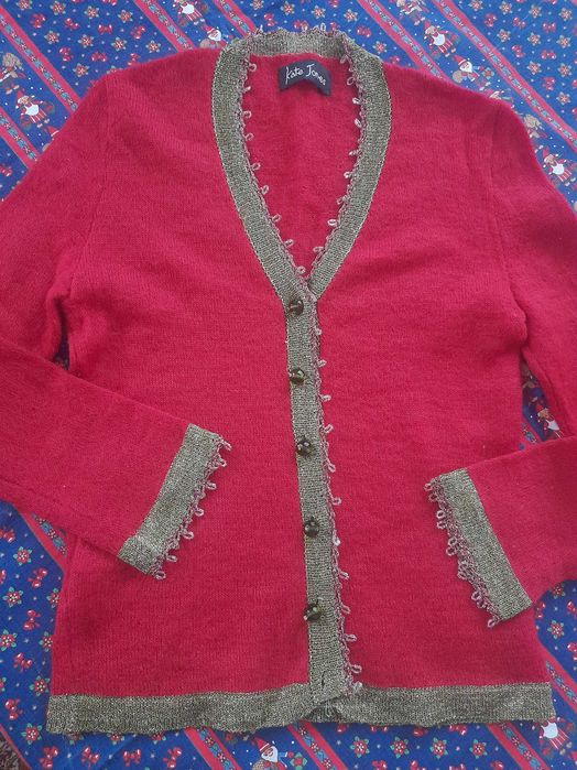 Sweterek kardigan  S moher