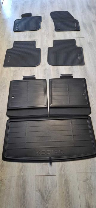 Tapetes Auto Skoda Kodiaq Inverno Borracha