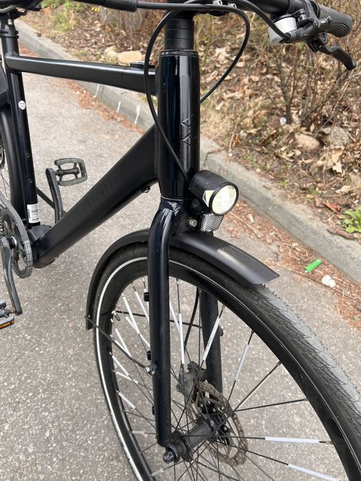 Lekki rower elektryczny RABENEICK na pasku! 19 KG, BAFANG  /A