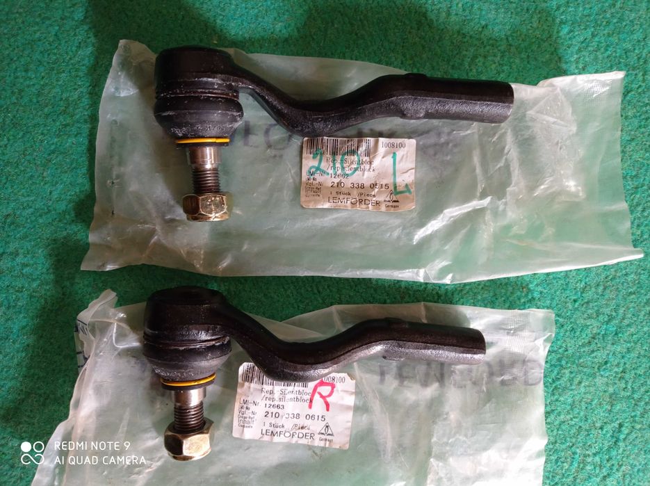 Наконечник тяги рулевой Lemforder,на Mercedes Benz W 210