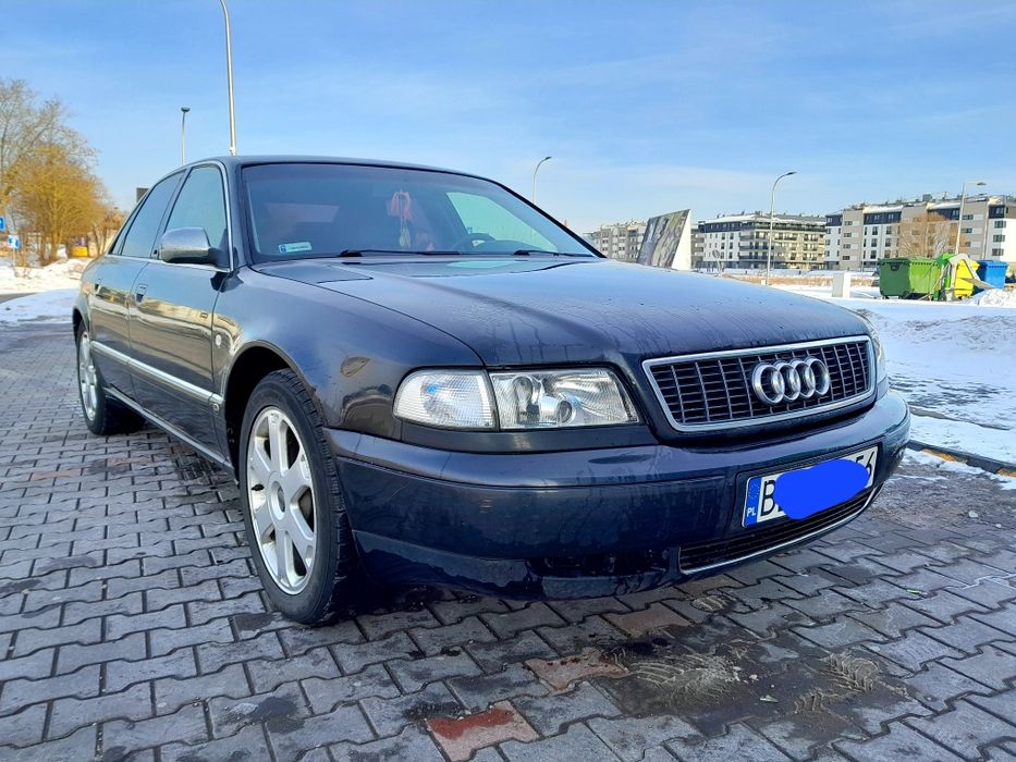Audi a8 d2 2.8 LPG Manual Zadbany Ekonomiczny Recaro Czarna 18AluSkory