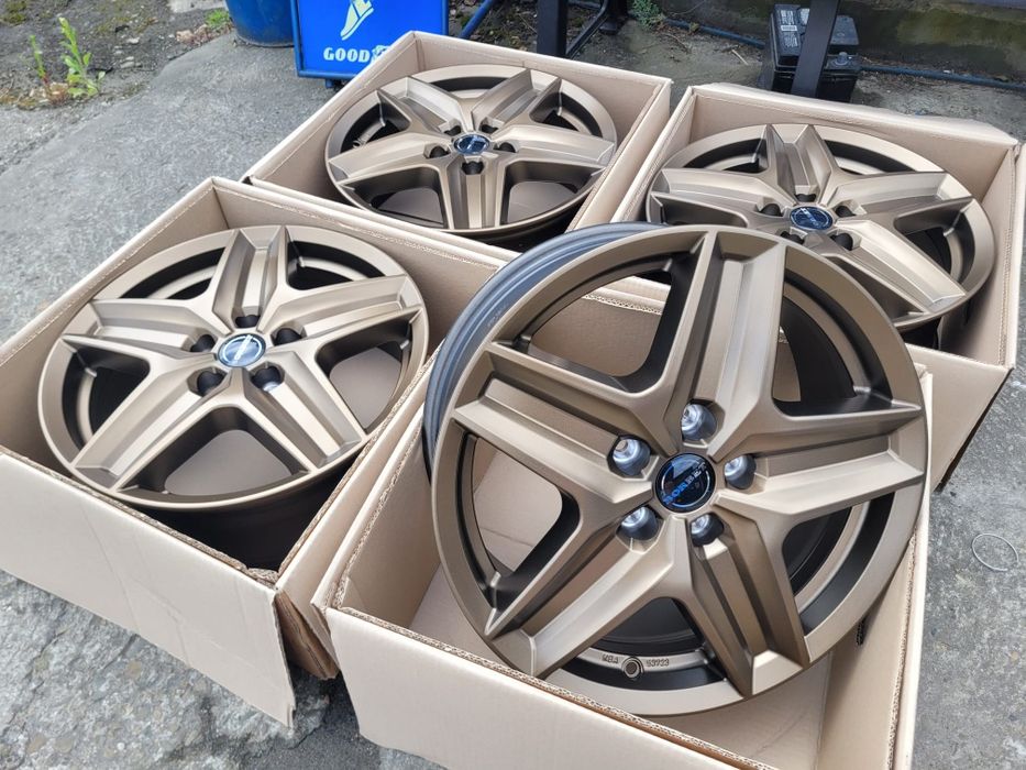 Felgi aluminiowe 5x120 7.5j et43 65.1 18" vw transporter t6