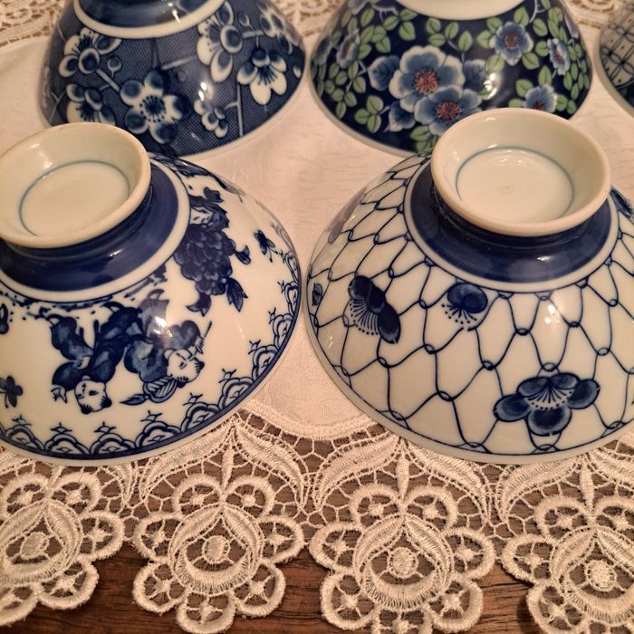Tacas porcelana japonesas