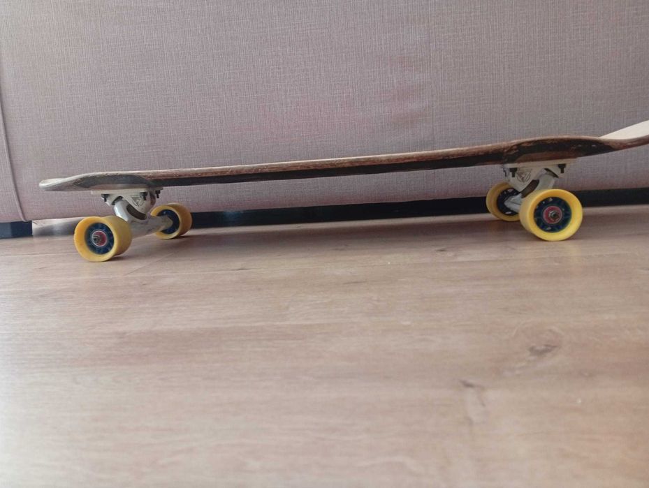 Earthwing Hell Camino Thrasher longboard skate, rodas e trucks Atlas