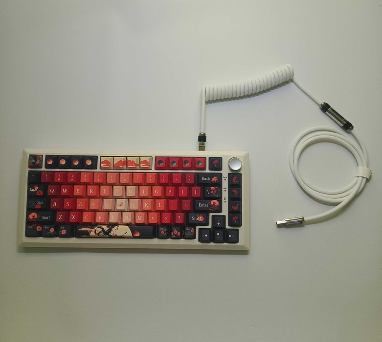 Клавіатура DK75 V2 "Blood Lotus" Бездротова радіоканал Велика знижка
