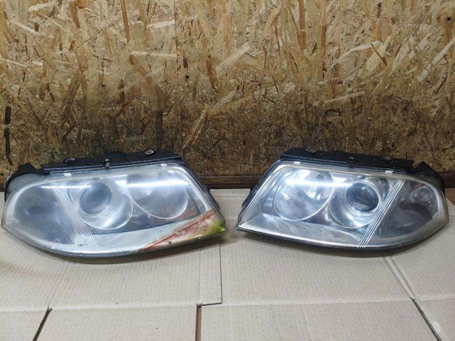 Передні фари Volkswagen Passat B5 + Фольксваген Пасат Б5 + 2000—2005 рестайл