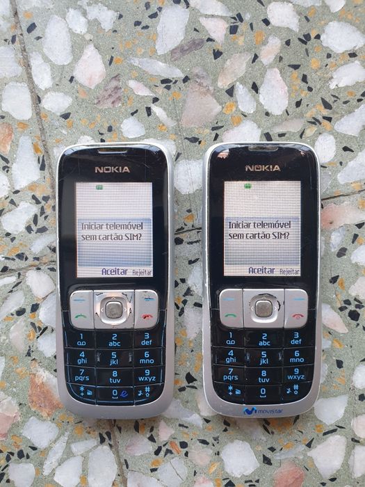 Nokia 2330, 2600c, 2630, 2680, 2690, 2760, 3120c e 6288 funcionais