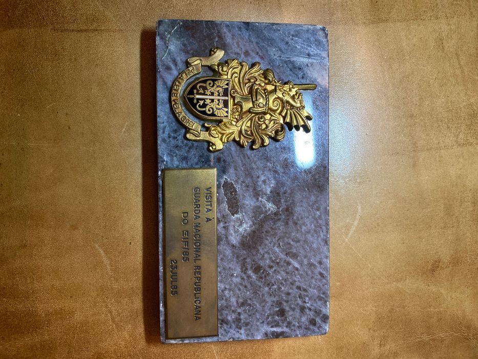 Condecoração Prenda Militar da GNR 1985 12,5 cm