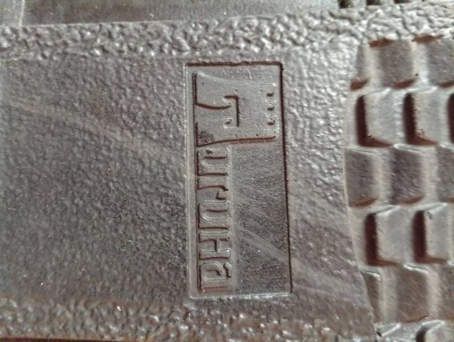 Туфли мужские бренда Тигина кожаные чёрные классические 47 размер