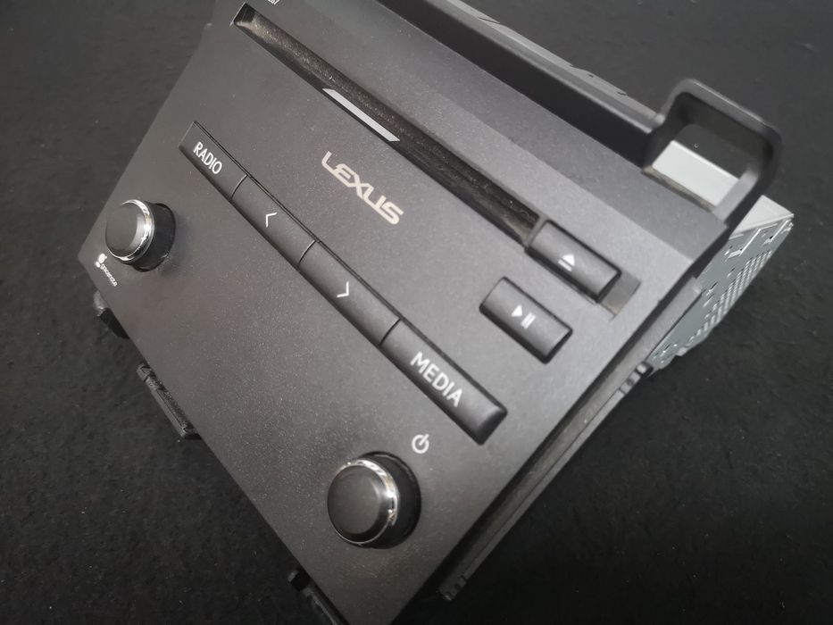 Rádio CD FM GPS multimédia original Fujitsu Ten Lexus CT200h 2012- EPC