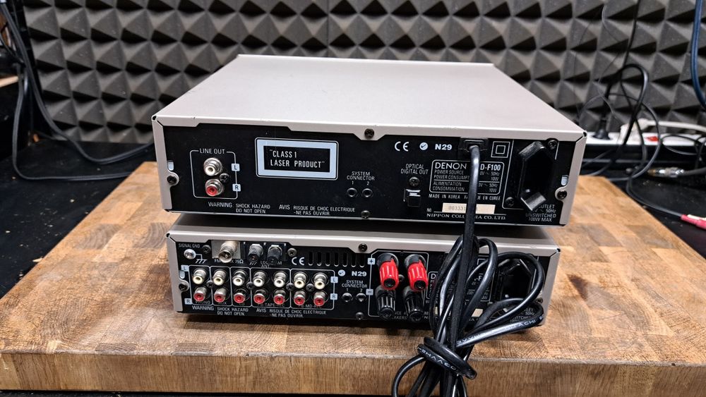 Wieża Denon DRA-F100  DCD-F100