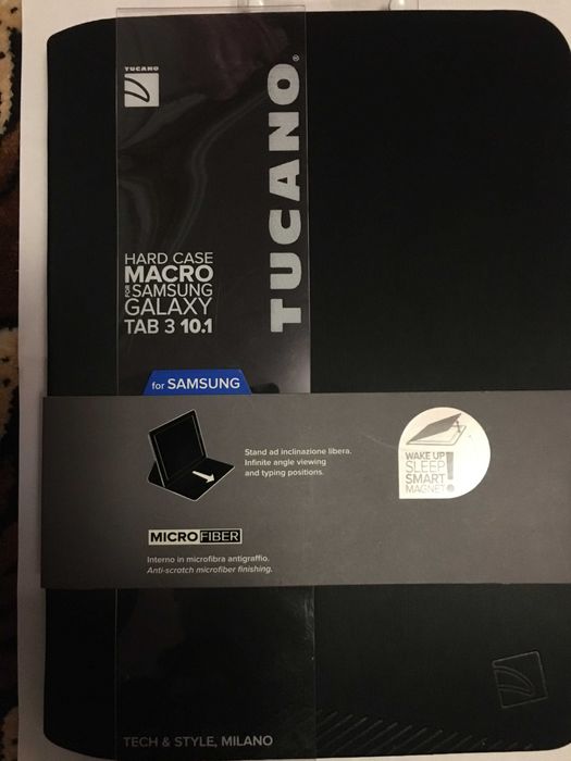 Чехол- книжка для GALAXY TAB 3 10.1 TUCANO MACRO BLACK