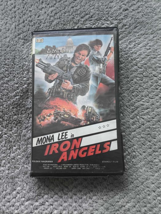 Kaseta vhs - Żelazne anioły - unikat