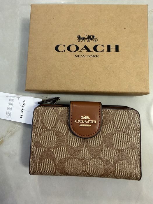 Гаманець Coach corner zip кошелек