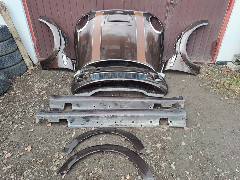 Mini cooper S r56 r55  maska zderzak błotniki