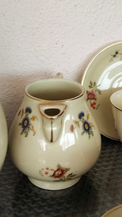 Сервиз кофейный.Фарфор.Лимож.На 6 персон.Франция