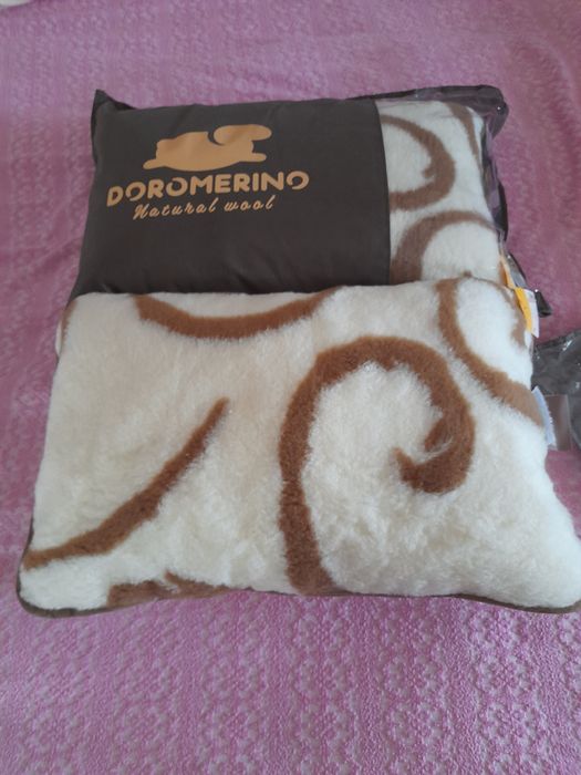 Подушки з овечої шерсті