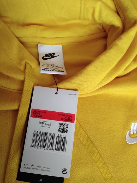Bluza Nike Sportswear Club hoodies r. L-T oryginał