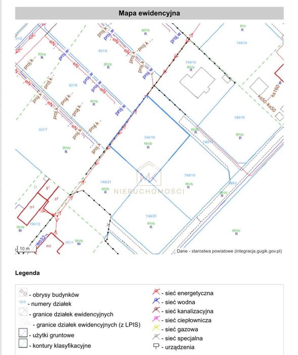 Działka budowlana 896 m² | Lubsza Zacisze | MPZP