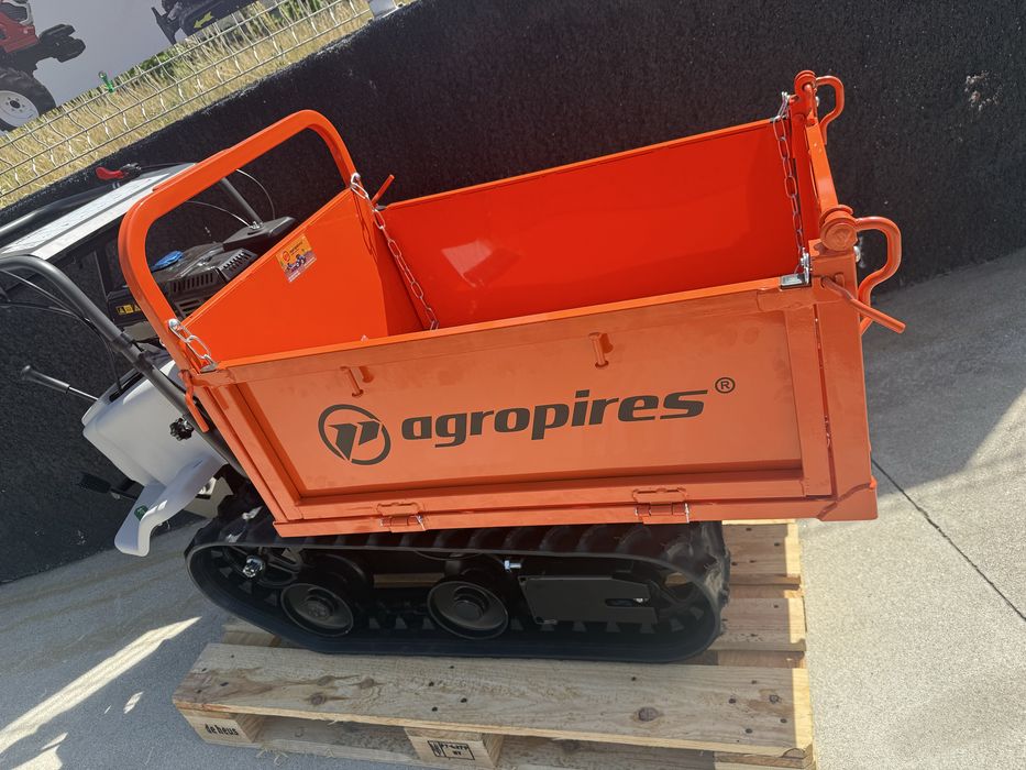 Mini dumper lagartas 350 kg