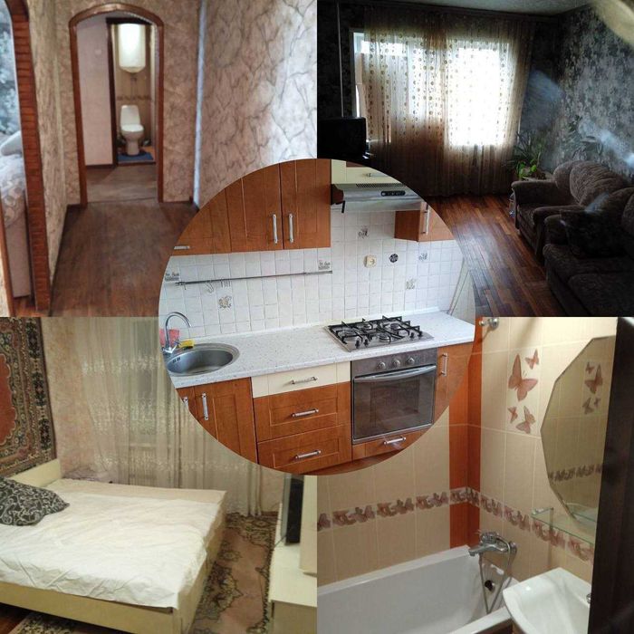 Оренда 3 кімнатної квартири.Район Лазурний.