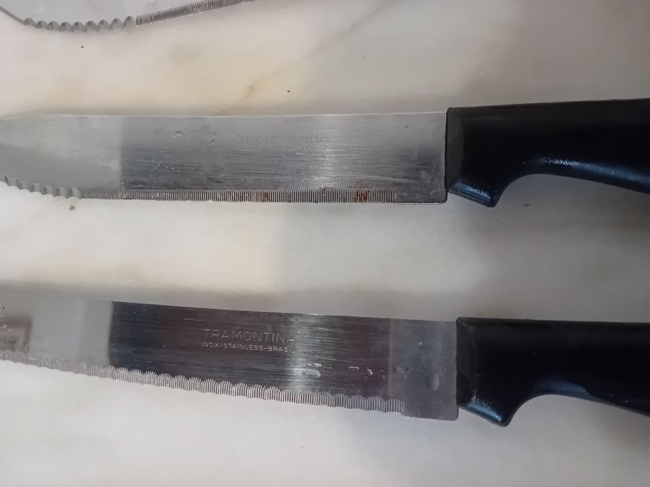 Conjunto de 11 Facas Cozinha Diversas