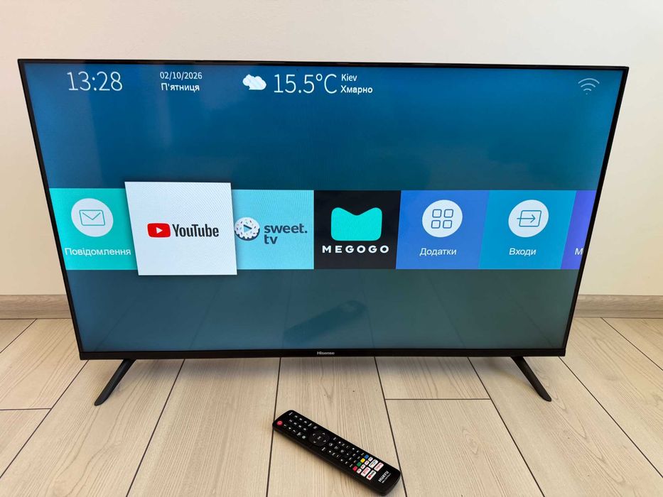 Телевізор Hisense 40A5600F Smart TV
