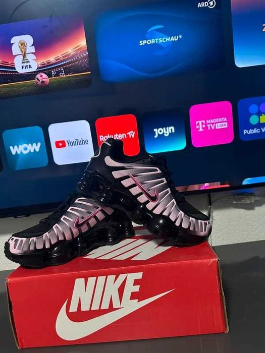 Nike Shox TL Black Playful Pink r.41