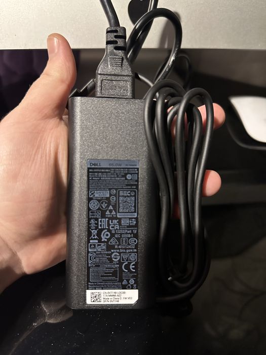 NEW Зарядний пристрій Type-C 65W для ноутбука Dell Зарядка Ноутбука