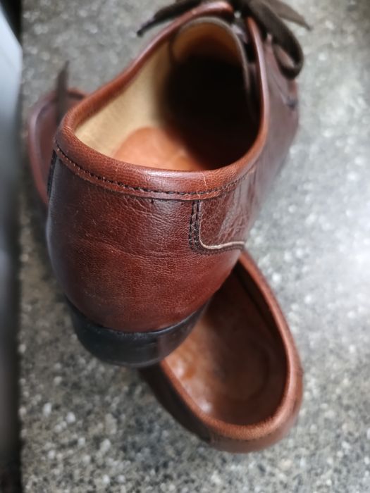 Pantofle skórzane włoskie torella