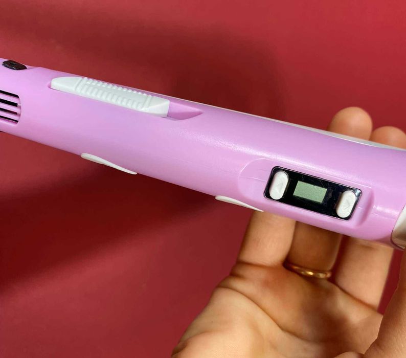 Триде ручка 9м пластик, набор трафаретов, подставкой 3d pen 3