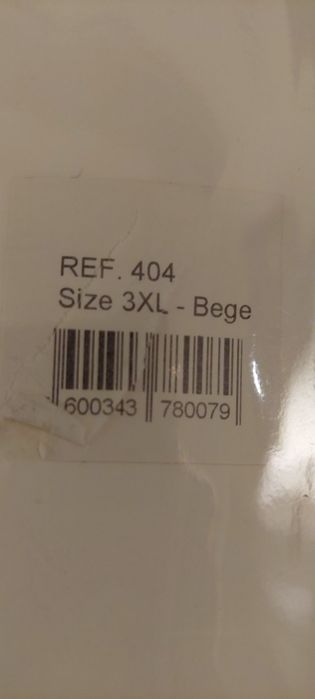 Cinta / colete Modelador Beje. A Nova a estrear. 3XL