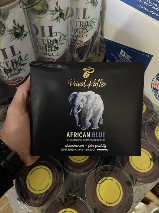 Кава мелена Чібо Афрікан Блу 500г (2х250г) / кава мелена Tchibo African Blue / Чибо слоник