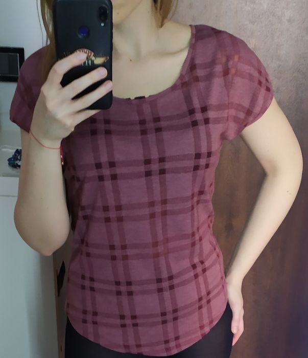 Bluzka w kratkę Select